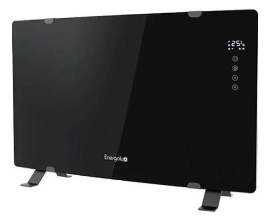  Электрический конвектор Energolux ECH-1500E-J1-BG, черное стекло 