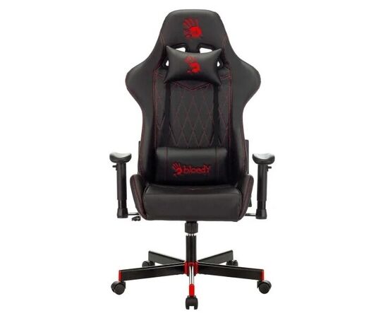  Кресло игровое A4Tech Bloody GC-800 черный ромбик эко.кожа крестов. металл 