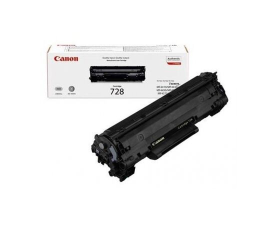  Картридж лазерный Canon 728 3500B010 черный (2100стр.) для Canon MF4410/4430/4450/4550/4570/4580/4580dn/FAX-L150/170 