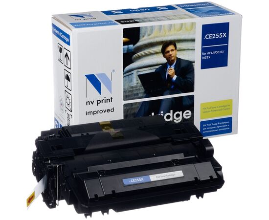  Картридж NVPrint совместимый HP CE255X для LJ P3015 (12500k) 