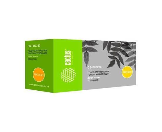  Тонер Картридж Cactus 106R03621 CS-PH3330 черный (8500стр.) для Xerox Phaser 3330/WC3335 