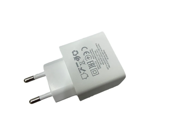  Блок питания сетевой 1 Type-C Borofone BAS13A Erudite, пластик, PD20Вт, QC3.0, цвет: белый (1/70/280) 
