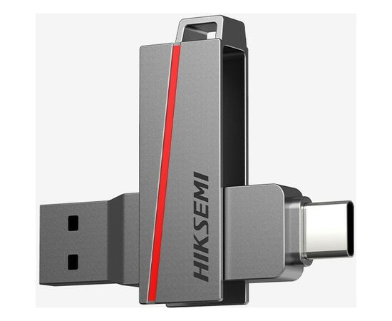  USB-флешка HIKSEMI Dual Slim HS-USB-E307C/256G/U3 256Gb, USB3.2/Type-C 
