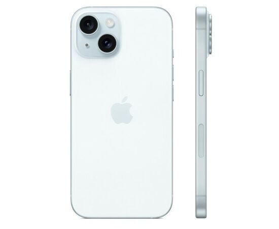  Смартфон Apple iPhone A3090 15 MTP93HN/A 256Gb голубой 3G 4G 1Sim 6.1" iOS 17 802.11 a/b/g/n/ac/ax NFC GPS 