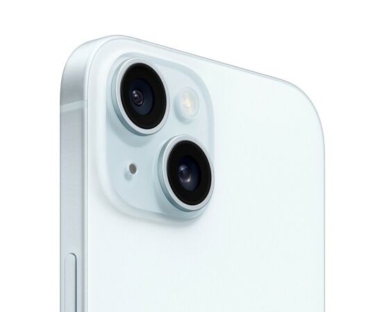  Смартфон Apple iPhone A3090 15 MTP93HN/A 256Gb голубой 3G 4G 1Sim 6.1" iOS 17 802.11 a/b/g/n/ac/ax NFC GPS 