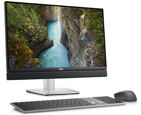  Моноблок Dell Optiplex 7410-7651 23.8" Full HD i7 13700 (1.5) 16Gb SSD512Gb UHDG 770 Windows 11 Professional 160W клавиатура мышь Cam черны 