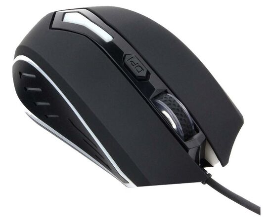  Мышь игровая Гарнизон GM-700G, "Алкес", Black, USB, софт тач, 1600 dpi, 5 кн.+колесо-кнопка 