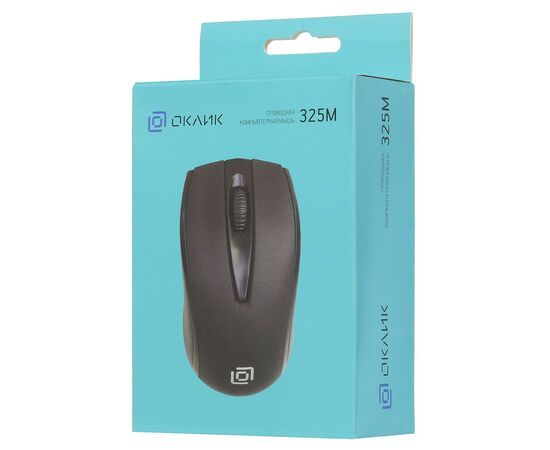 Мышь Oklick 325M черный USB 