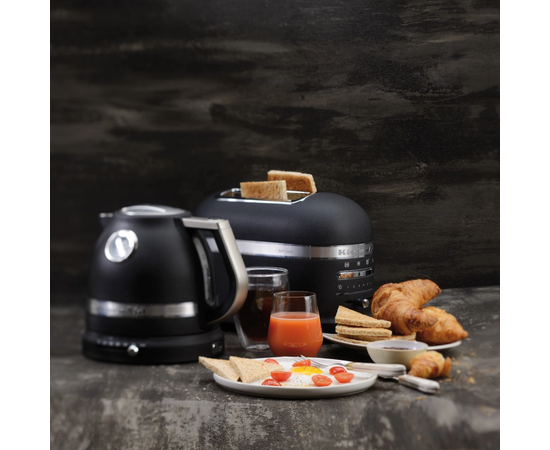  Тостер KitchenAid Artisan 5KMT2204EBK (133429) черный чугун 