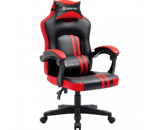  Кресло игровое DEFENDER Mercury (64320) Black/Red 