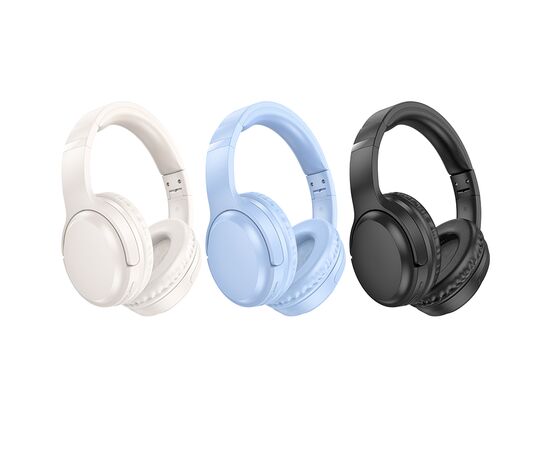  Bluetooth-наушники полноразмерные Bluetooth 5.3 300mah Borofone BO25 Rhyme (Blue) 