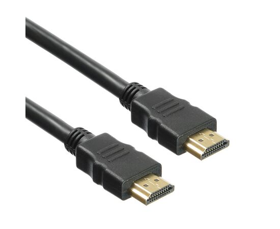  Кабель аудио-видео Buro HDM 2.0 HDMI (m)/HDMI (m) 1.8м. Позолоченные контакты черный (BHP RET HDMI18-2) 