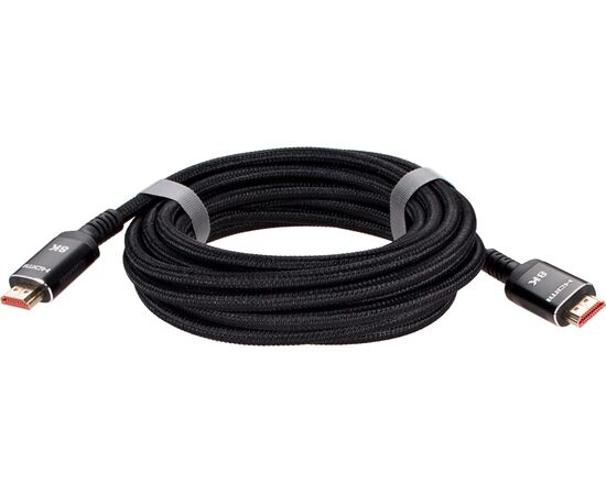  Кабель Vcom ACG859B-1.5 HDMI 19M/M, ver. 2.1 8KX60Hz Econom оплетка 1.5m iOpen 