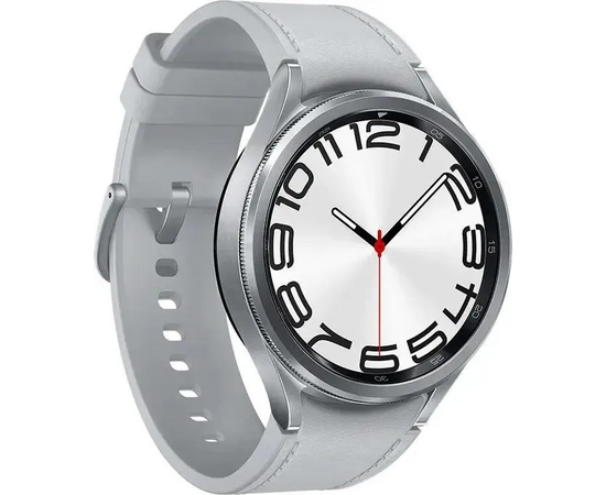  Smart-часы Samsung Galaxy Watch 6 Classic SM-R965FZSACAU корп.серебристый рем.серебристый 