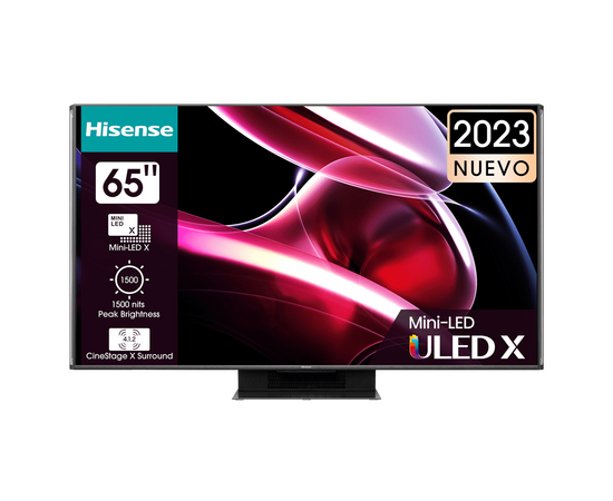  65" Телевизор Hisense 65UXKQ темно-серый 3840x2160, 4K Ultra HD, 120 Гц, Wi-Fi, Smart TV, VIDAA 