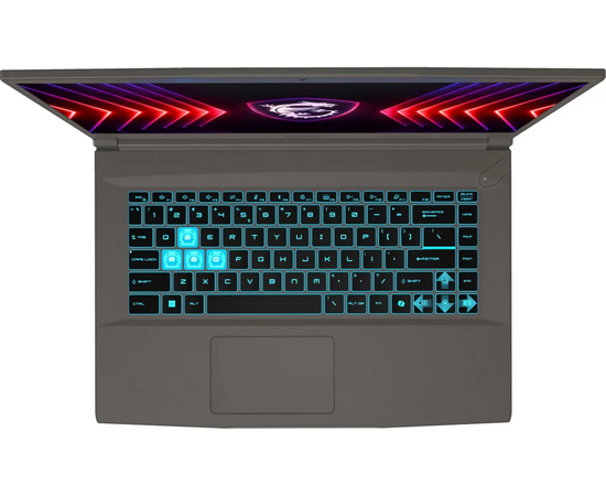  Ноутбук MSI Thin 15 B12VE-2075XRU (9S7-16R831-2075) 15.6", IPS, Intel Core i5 12450H 2ГГц, 8-ядерный, 16ГБ DDR4, 1ТБ SSD, nVidia GeForce RTX 