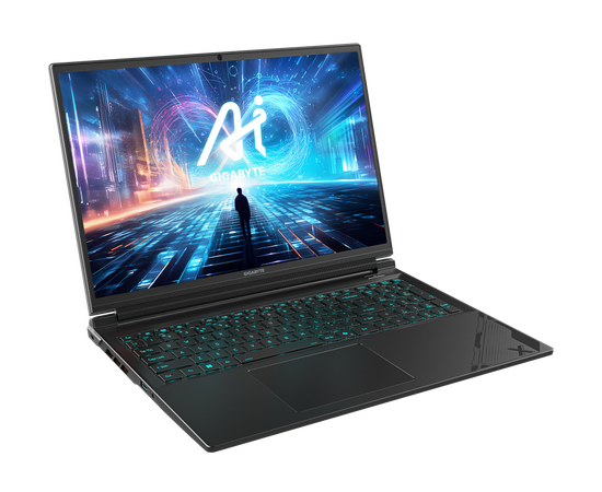  Ноутбук GIGABYTE G6X 9MG (9MG-42KZ853SD) Core i7-13650HX/16Gb/SSD512Gb/RTX4050 6Gb /16.0"/IPS/WUXGA/Dos/grey 