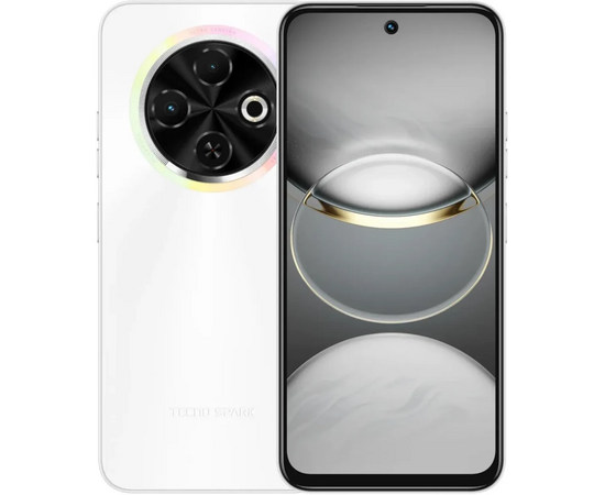  Смартфон Tecno Spark 30C 4/128Gb Orbit White 