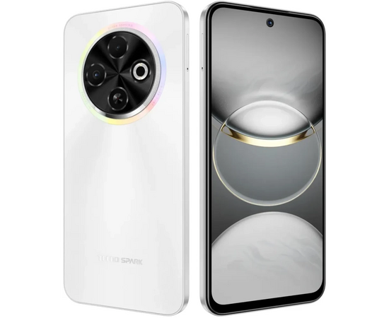  Смартфон Tecno Spark 30C 4/128Gb Orbit White 