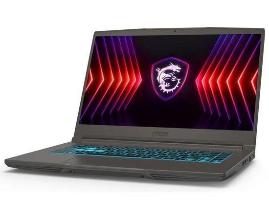  Ноутбук MSI Thin B12UCX-2633XRU (9S7-16R831-2633) 15.6", IPS, i5 12450H 2ГГц, 8 ядер 16ГБ DDR4, 512ГБ SSD, GeForce RTX 2050 - 4 ГБ, Free DOS grey 