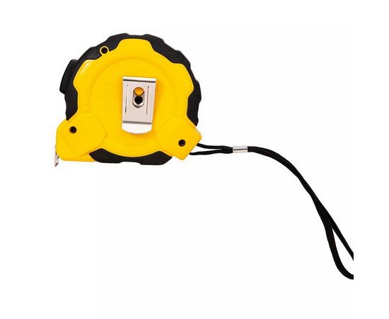  Рулетка Deli DL3799 10м*25мм, Автостоп, ударопрочный корпус, метрическая 