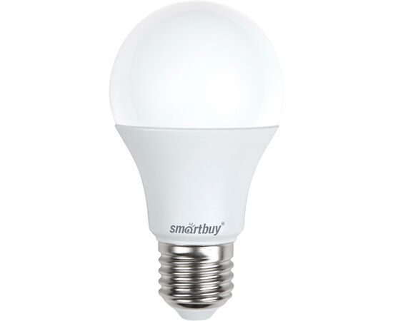  Лампа светодиодная SMARTBUY A60 15Вт 220V 4000K E27 (нейтральный свет) (1/10/50) 