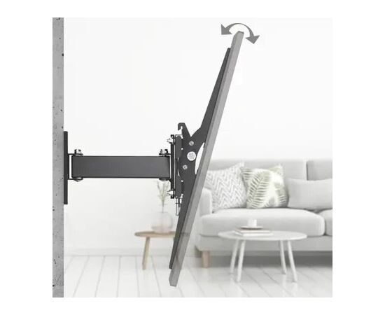  Кронштейн для телевизора Hama 00220832 черный 32"-65" макс.30кг настенный поворотно-выдвижной и наклонный 
