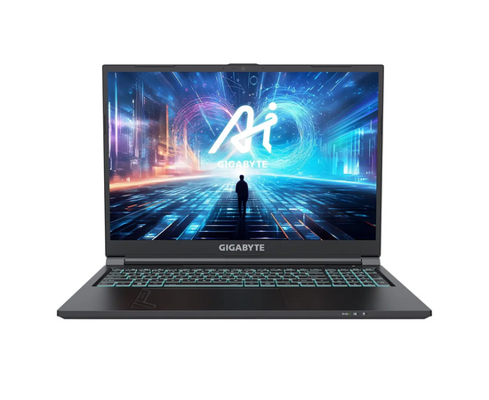  Ноутбук Gigabyte G6 MF 2024 (MF-H2KZ854KD) Core i7-13620H/16Gb/SSD1Tb/RTX4050 6Gb/16.0"/IPS/FHD+/Dos/black 