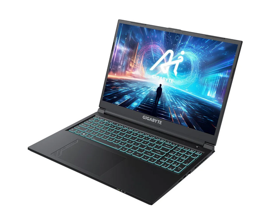  Ноутбук Gigabyte G6 MF 2024 (MF-H2KZ854KD) Core i7-13620H/16Gb/SSD1Tb/RTX4050 6Gb/16.0"/IPS/FHD+/Dos/black 