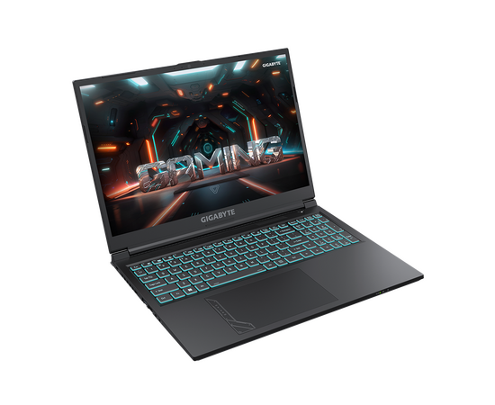  Ноутбук Gigabyte G6 MF 2024 (MF-H2KZ854KD) Core i7-13620H/16Gb/SSD1Tb/RTX4050 6Gb/16.0"/IPS/FHD+/Dos/black 