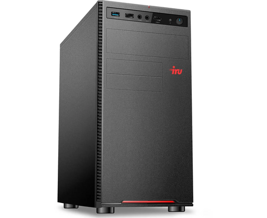  ПК IRU Home 310H6SE (2023067) MT i7 12700 (1.6) 32Gb SSD512Gb UHDG 770 Free DOS GbitEth 400W черный 