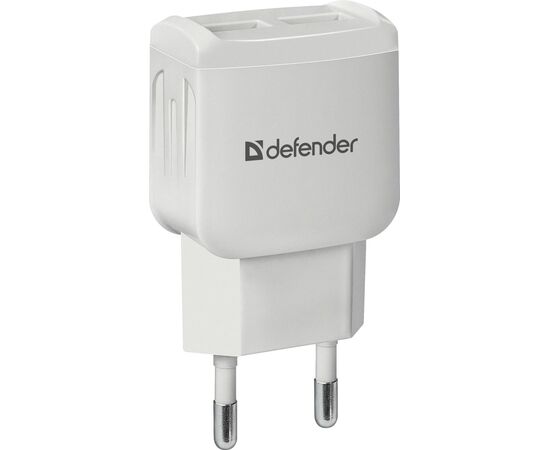 Сетевой адаптер DEFENDER UPA-22 5V/2.1A 2XUSB 83580 