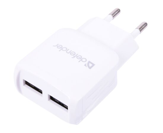 Сетевой адаптер DEFENDER UPA-22 5V/2.1A 2XUSB 83580 