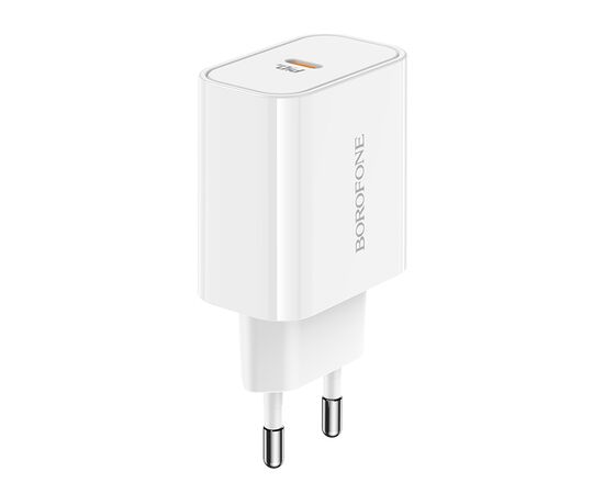  СЗУ BOROFONE BA57A Easy Speed 1USB, PD20W (белый) 
