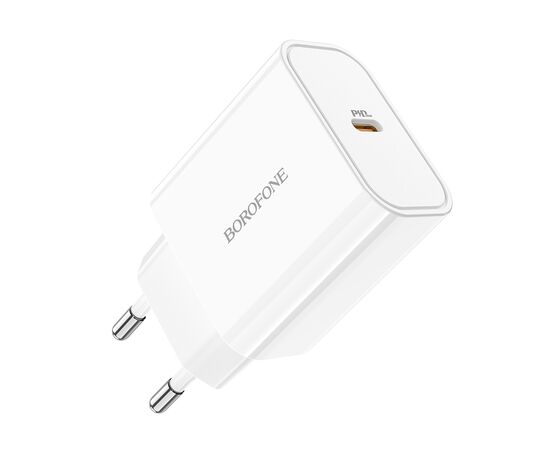  СЗУ BOROFONE BA57A Easy Speed 1USB, PD20W (белый) 