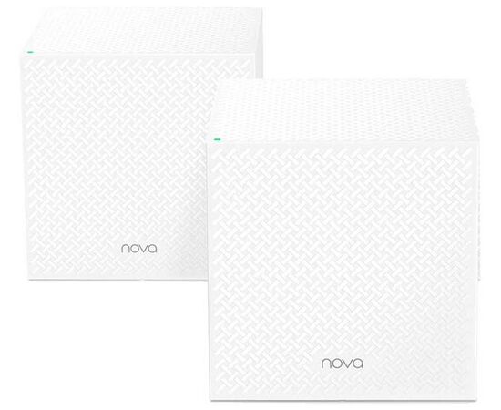  Wi-Fi Mesh система Tenda MW12 (2-pack) трехдиапазонная гигабитная АС2100 