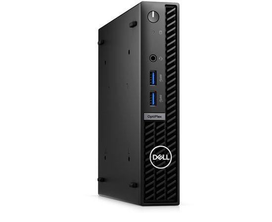  ПК Dell Optiplex 7010-5820 Micro i5 13500T (1.6) 8Gb SSD256Gb UHDG 770 Linux GbitEth WiFi BT 260W мышь клавиатура черный 