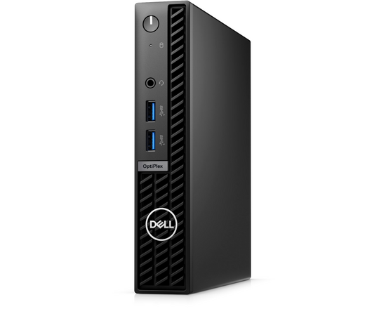  ПК Dell Optiplex 7010-5820 Micro i5 13500T (1.6) 8Gb SSD256Gb UHDG 770 Linux GbitEth WiFi BT 260W мышь клавиатура черный 