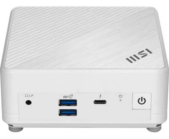  Неттоп MSI Cubi 5 12M-031BRU (936-B0A812-218) i5 1235U (1.3) Iris Xe noOS 2.5xGbitEth+1xGbitEth 65W белый 