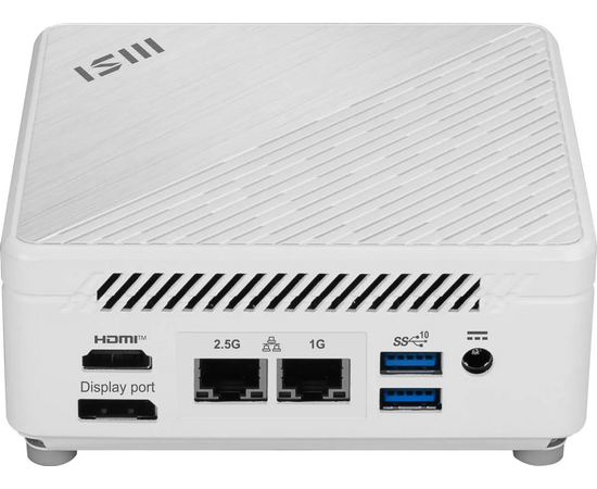  Неттоп MSI Cubi 5 12M-031BRU (936-B0A812-218) i5 1235U (1.3) Iris Xe noOS 2.5xGbitEth+1xGbitEth 65W белый 