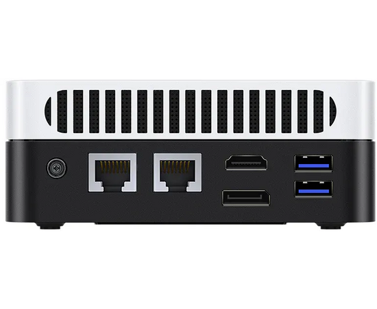  Неттоп Chuwi LarkBox X (CWI556P) Intel N-series N100(0.8Ghz) 12288Mb 512SSDGb Intel UHD Graphics BT WiFi Black+White Win11Pro 