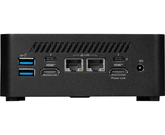  Неттоп MSI Cubi Nuc 1M-053BRU (936-B0B111-053) Intel Core 3 100U, Intel HD Graphics 630, noOS, черный 