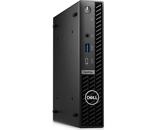  Неттоп Dell Optiplex 7020-3621 Micro i3 14100T (2.7) 16Gb SSD512Gb UHDG 730 Windows 11 Professional GbitEth 260W мышь клавиатура черный 