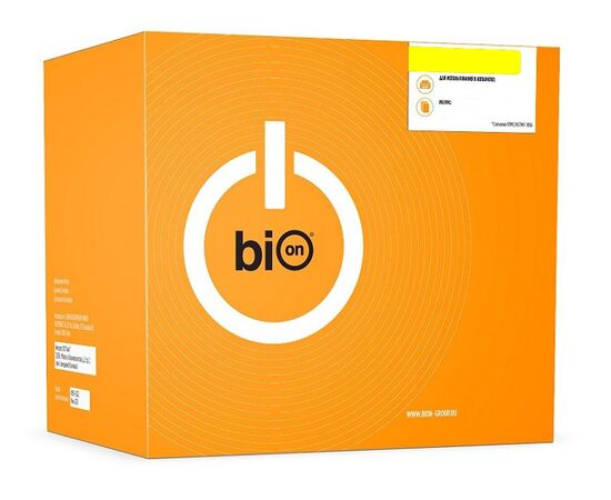  Картридж Bion BCR-TK-8345Y для Kyocera TASKalfa 2552ci (12000 стр.), Желтый, с чипом 