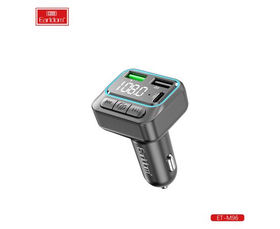  ФМ модулятор (2USB выхода + USB-C, Bluetooth) Earldom ET-M96 