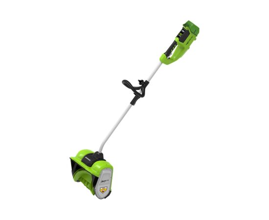  Снегоуборщик GreenWorks 2600807USB2 аккумуляторный c USB и ЗУ 40V, 30 см, бесщеточный, с 1хАКБ 2 Ач 