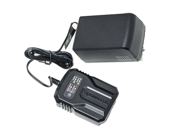  Снегоуборщик GreenWorks 2600807USB2 аккумуляторный c USB и ЗУ 40V, 30 см, бесщеточный, с 1хАКБ 2 Ач 