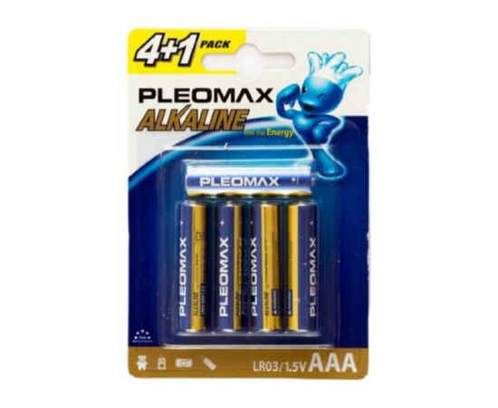  Элемент питания SAMSUNG PLEOMAX  LR03 (4+1)  BL   (50/500/32500) 