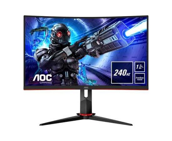  Монитор AOC C32G2ZE Black-Red 