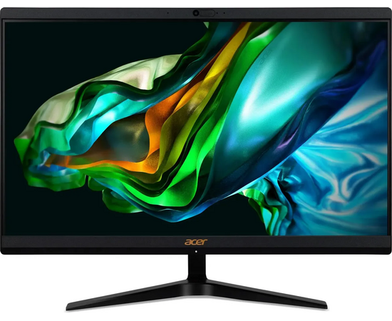  Моноблок Acer Aspire C22-1800 (DQ.BKGCD.006) 21.5" Full HD i3 1315U (1.2) 8Gb SSD512Gb UHDG CR Eshell GbitEth 65W клавиатура мышь Cam черный 1920x1080 